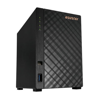 Asustor 10 x 5.98 x 12.99 inches AS1202T Network Attached Storage with 1.7GHz Quad-Core CPU
