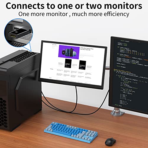 KUXIYAN 2-Pack HDMI Adapter 1-Port 1 Amp Limited Black