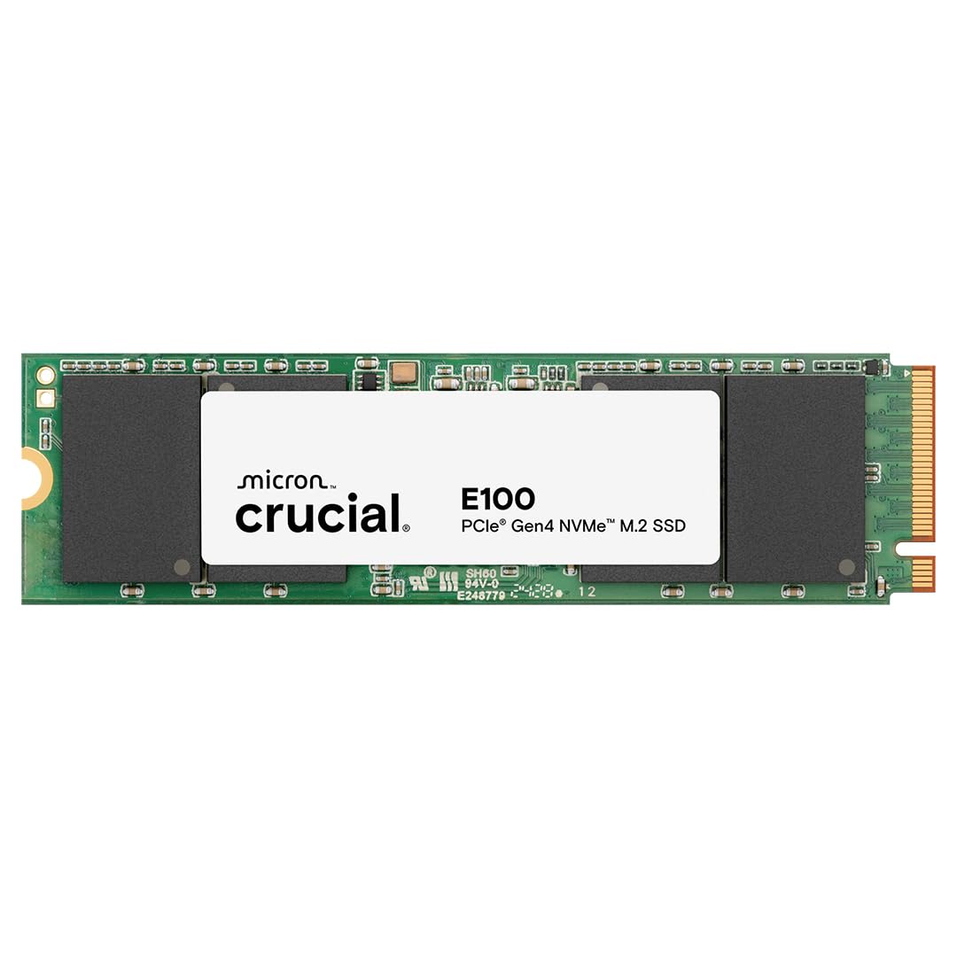 Crucial 1TB CT1000E100SSD8 NVMe M.2 PCIe 4.0 Internal SSD