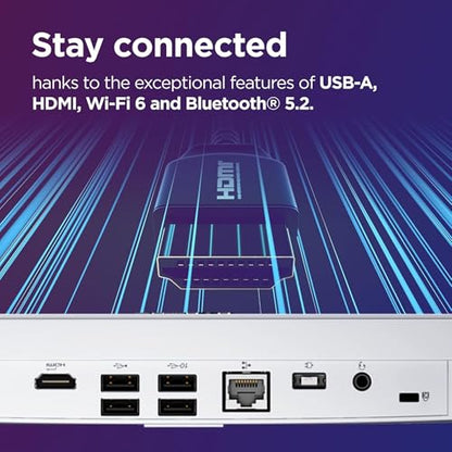 Lenovo 23.8" FHD A27002T Intel N100 1920x1080 All-in-One Computer