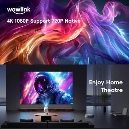 Wowlink Portable Mini Projector W210 720P 200Lumen LCD Projector