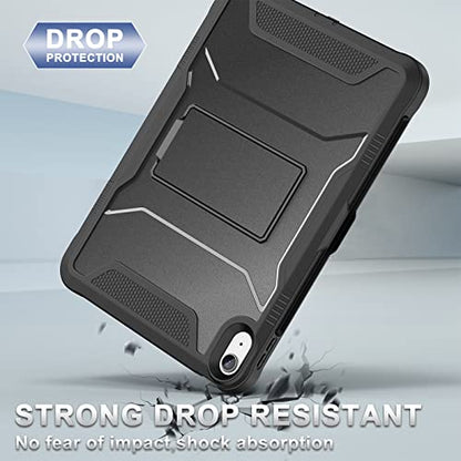 Soke Black Case for iPad 11th Gen (A16) 11-Inch & 10th Gen 10.9-Inch