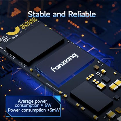 fanxiang 1TB S501Q PCIe 3.0 x4 Internal Solid State Drive, SLC Cache 3D NAND, Up to 3200MB/s