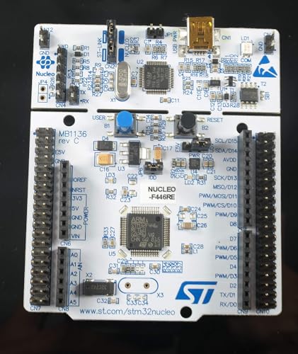 STMicroelectronics 4" x 3" NUCLEO-F446RE 512KB Memory 180MHz ARM Cortex-M4 Development Board