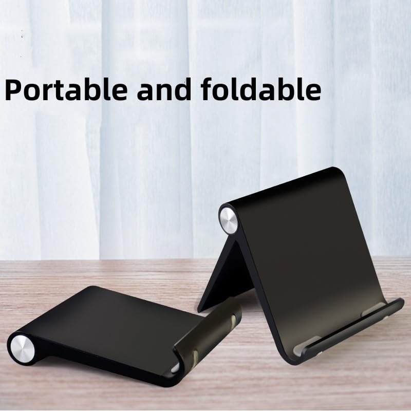 Tablet Stand Holder Adjustable Foldable for iPad and Smartphones