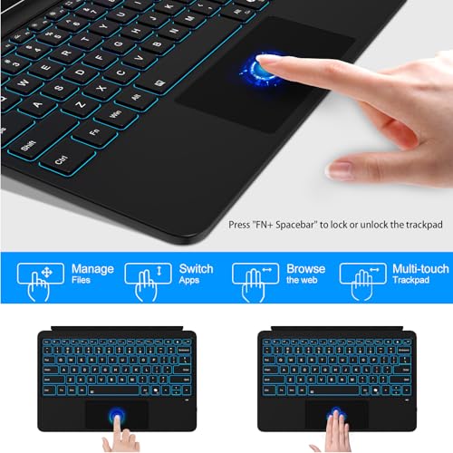 Foeytaody Flexible Bluetooth Keyboard K97 Mechanical QWERTY 88-Key Black for Windows 11