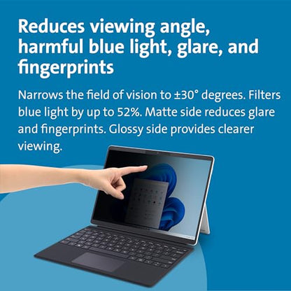 Kensington 13 Inches K51700WW Magnetic Privacy Screen for Surface Pro 8-11