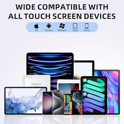 Maylofi 580 Stylus Pen for Touchscreen - 10 Count - Universal Capacitive Touch Screen Compatibility - Colorful Aluminum