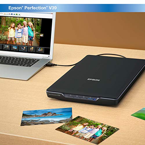 Epson 4800 dpi Perfection V39 Photo Scanner USB CCD