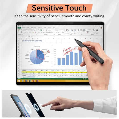 Mamol 12.3 Inch Magnetic Privacy Screen Protector for Surface Pro Models, Anti-Glare, Anti-Spy, Blue Light Blocking