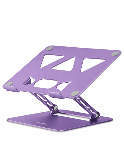 Aoviho 10-15.6 Inch L3 Adjustable Laptop Stand - Purple - Tabletop