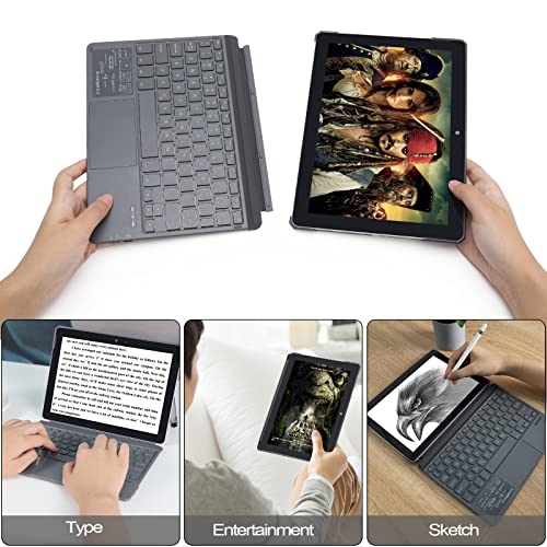 Qulose Surface Go 3/2/1 Keyboard Case JL001 - Scissor Switch QWERTY Bluetooth