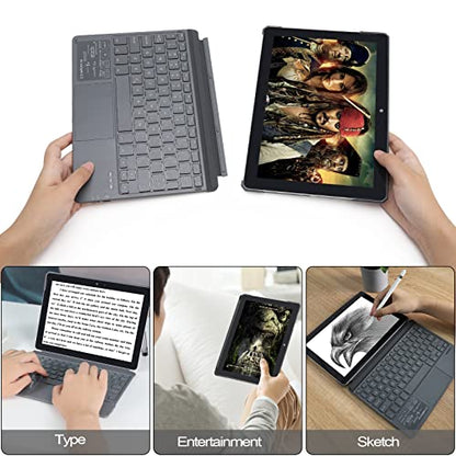 Qulose Surface Go 3/2/1 Keyboard Case JL001 - Scissor Switch QWERTY Bluetooth