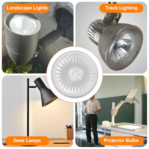 Wadoy MR16 82V 360W Projector Bulb 460 Lumens 3300K Indoor