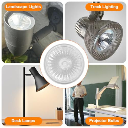 Wadoy MR16 82V 360W Projector Bulb 460 Lumens 3300K Indoor