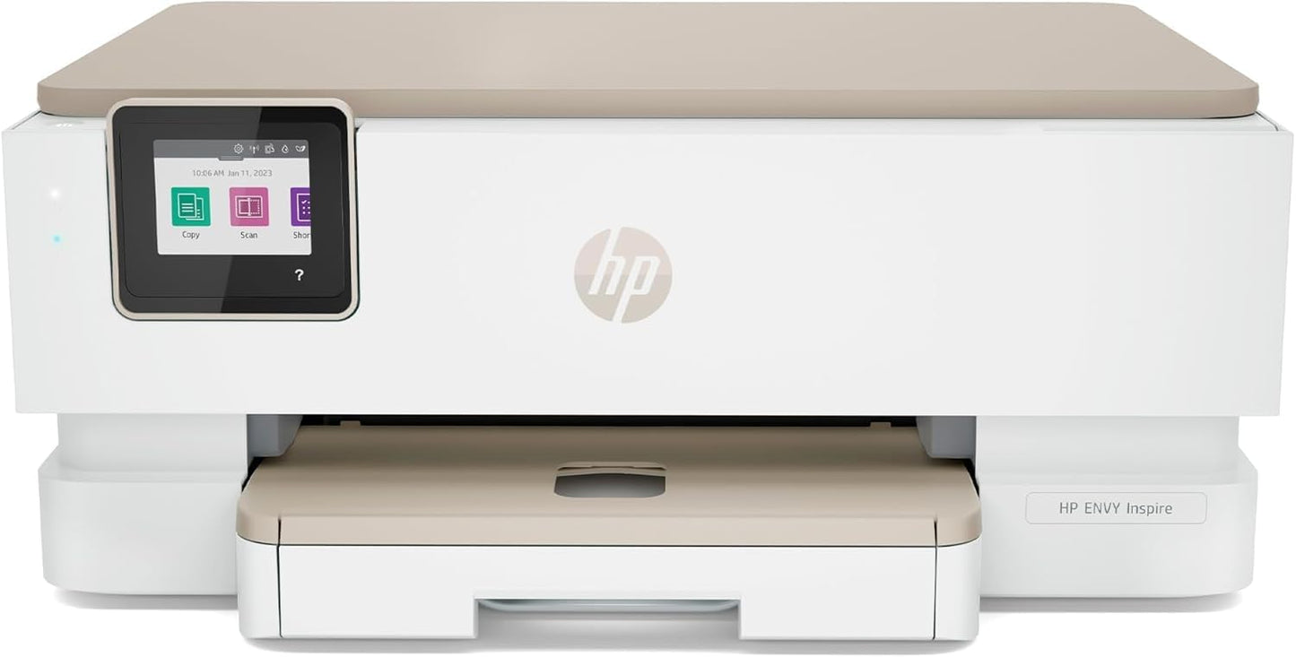 HP Envy Inspire 7255e Thermal Inkjet Printer Color 600 x 600 1-Tray Flatbed AIO