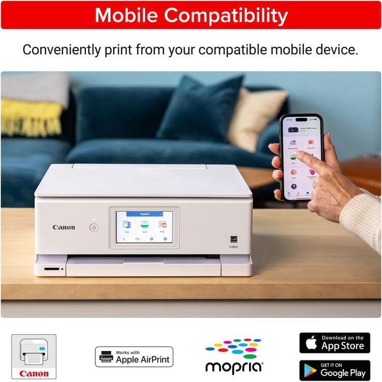 Canon 8.5 x 11 inches CANPTS8820_EDI6_1 600 dpi All-In-One Inkjet Printer