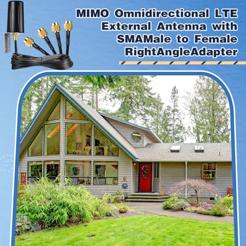 FairySandy 5 Pcs Coaxial Antenna QIA-FairySandy-1061 6000 MHz Indoor Outdoor SMA