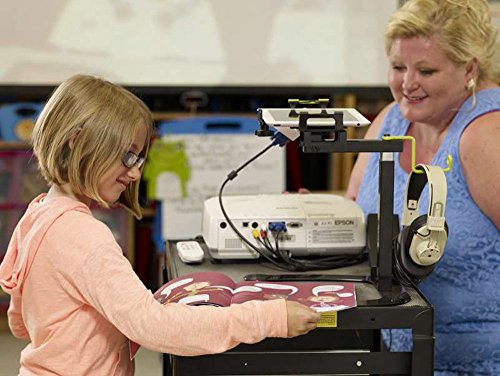 Copernicus 15 x 10.75 x 23 inches Model DCS6 Document Camera Stand with Microscope and LED Light