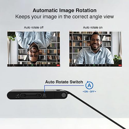 VIISAN VS13AI 13MP 4K Document Camera USB Flexible Adjustable Stand AI-Noise Reduction Microphone