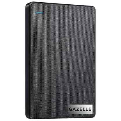 GAZELLE 1TB GZ1TB Portable External Hard Drive - 2.5" Form Factor, SATA Interface, USB 3.0, Mechanical Disk