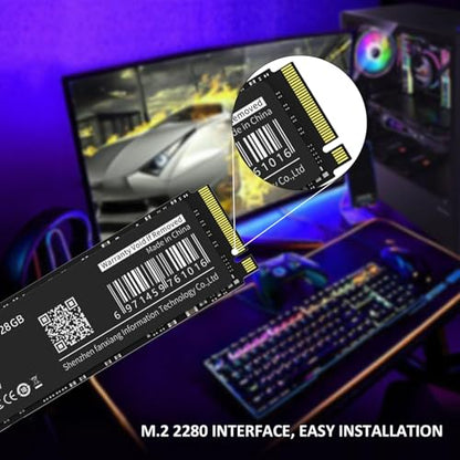 fanxiang S501 128GB M.2 2280 NVMe SSD PCIe Gen3x4 Internal Solid State Drive (Read Speed up to 1200 MB/s)