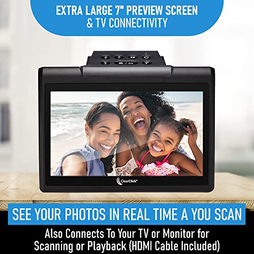 ClearClick 7 Inch Virtuoso 3.0 USB Slide and Negative Scanner 22 MegaPixels