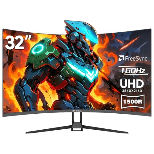 CRUA 32" CR320QC 4K UHD 160Hz VA Monitor