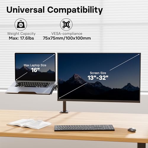 Redbat 13-32 inch RBMDM001B-LT Monitor Mount Stand