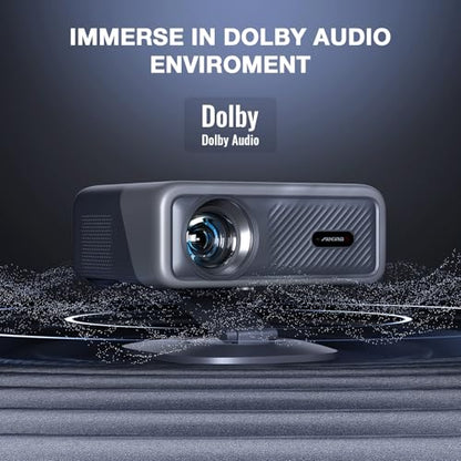 AuKing 3500 ANSI H10 1920x1080 LCD Desktop Projector