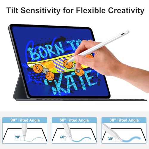 BLEBLE Stylus Pen 12V Battery Needed 10 Hours Battery Life Compatible with iPad Models