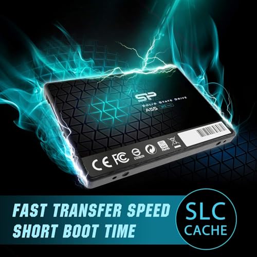 Silicon Power 1TB Solid State Drive SATA III 2.5" 7mm Model A55 Internal SSD