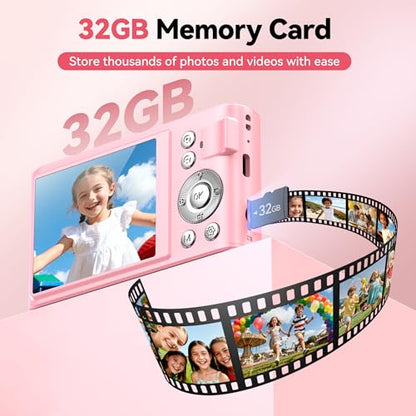 ZAZYZIA 2.4 Inch DC05 48MP 3840p Compact Camera