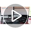 HUANUO 2 Count HNLL3K2 Adjustable Height Monitor Stand for 2 Monitors