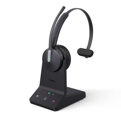 Yealink WH64 Mono UC Wireless Headset DECT Bluetooth 606ft Range