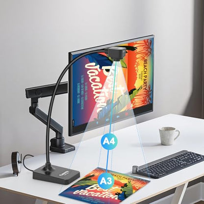 BexonRuihe Document Camera BR-200 2 MP 1080p USB Compatible Visualizer