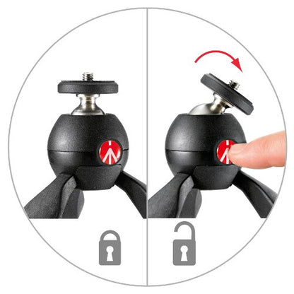 Manfrotto 135mm MTPIXIMII-B Mini Tripod