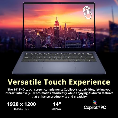 Dell 14 inch 2K Convertible Laptop AMD Ryzen AI 7 350 16GB DDR5 SDRAM 2TB SSD