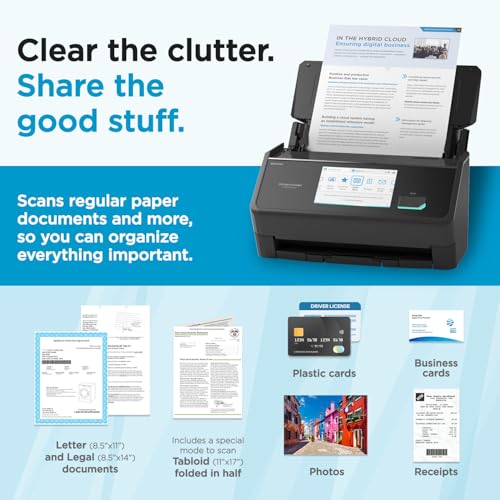 ScanSnap iX2500 600 dpi Document Scanner
