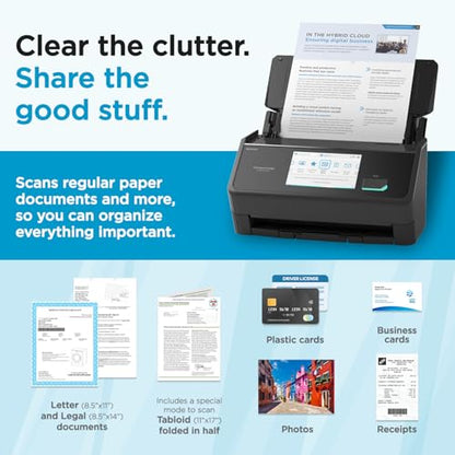 ScanSnap iX2500 600 dpi Document Scanner