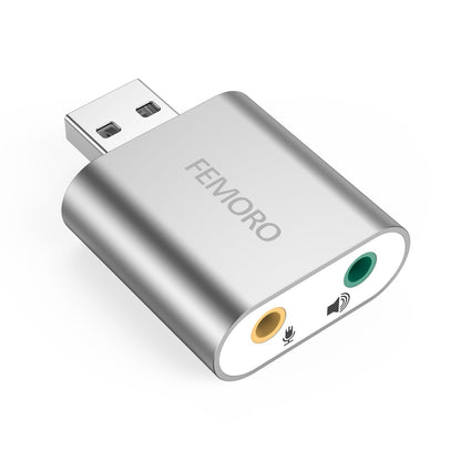 FEMORO USB Sound Card FE030-A9 7.1 Channel 48 KHz