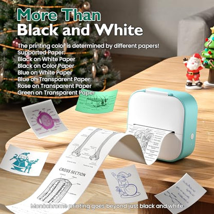 Phomemo 3.39" T02 300dpi Portable Thermal Printer