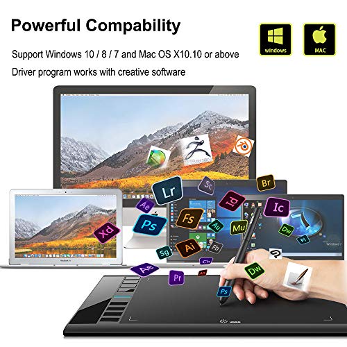 UGEE M708 10x6 1920x1080 USB Tablet
