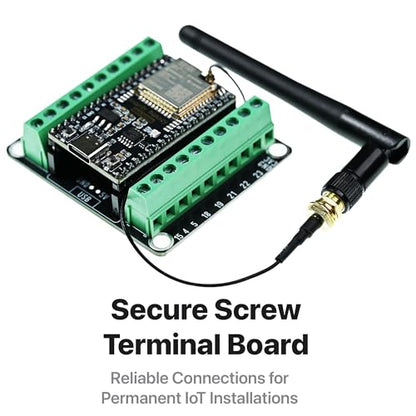 LONELY BINARY 3-Pack ESP32 External IPEX Antenna Edition Dual-Core MCU with Bluetooth and Wi-Fi Connectivity