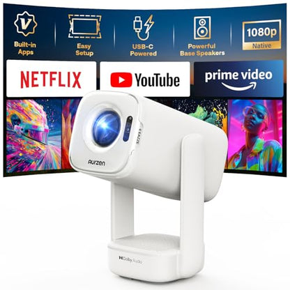 Aurzen D1 air D002P 1920 x 1080 300 Lumen LCD Portable Projector