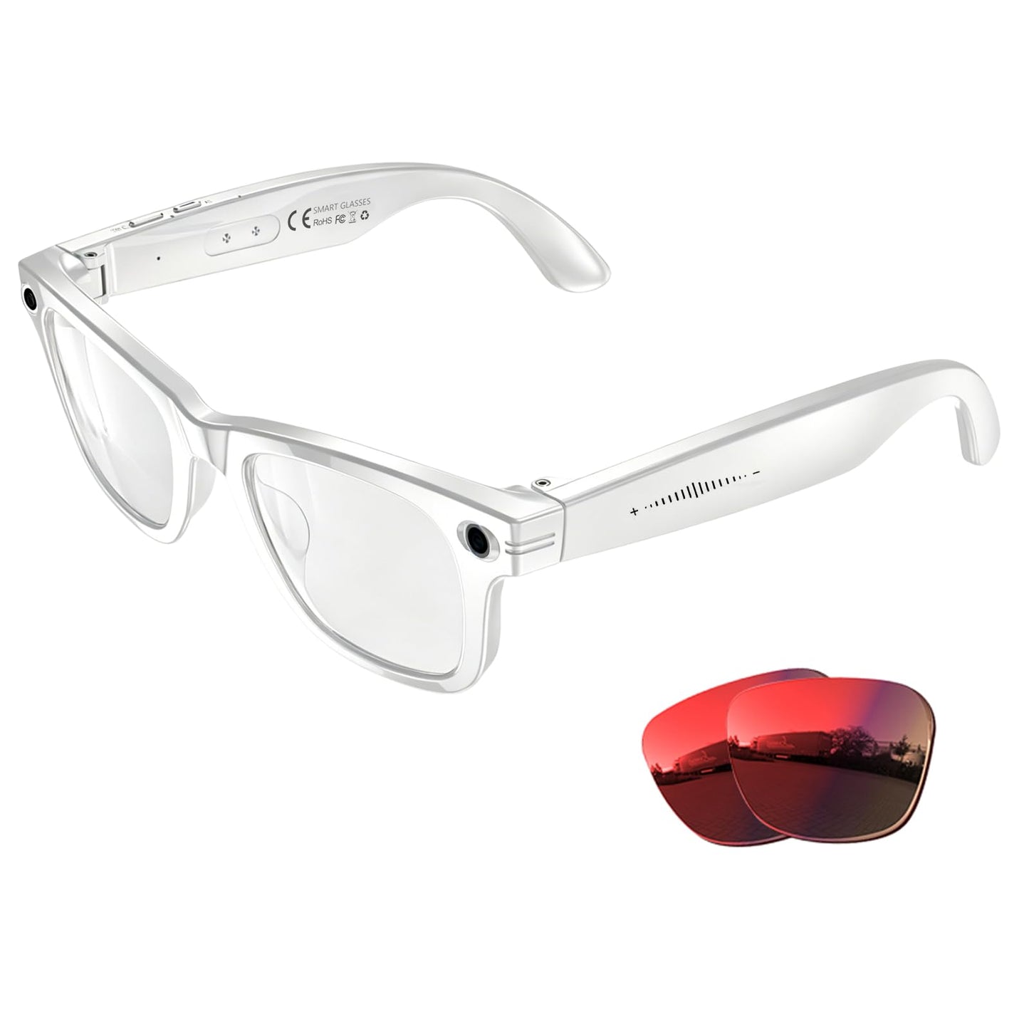 MONFOLROY 1" W610 320x240 6 Hours LCD Smart Glasses