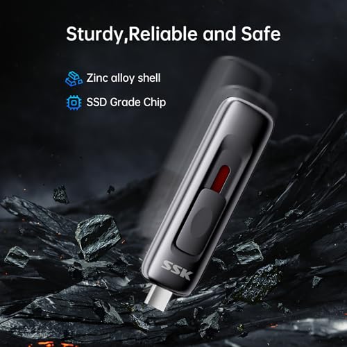 SSK 128GB SD304 USB 3.2 External Solid State Drive