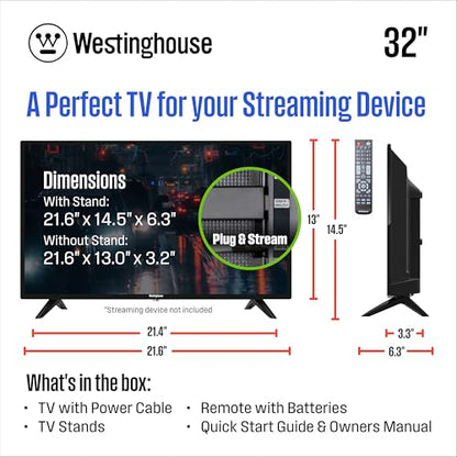 Westinghouse 32 Inch WD32HX1201 720p 60Hz LED TV