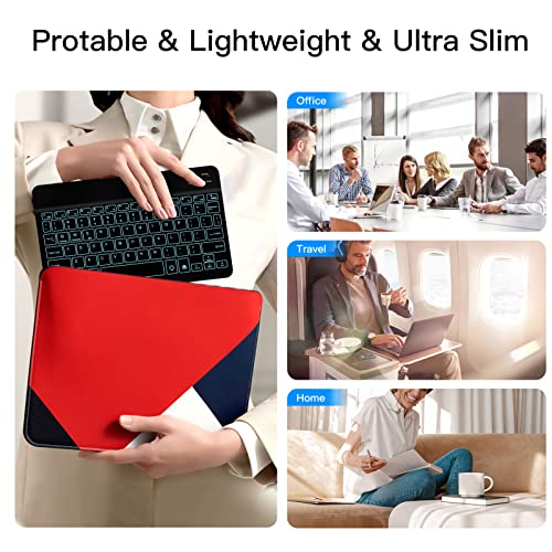XIWMIX Portable Bluetooth Keyboard XIWMIX-M1 Lightweight Rechargeable Scissor-Switch QWERTY Universal Wireless Keyboard