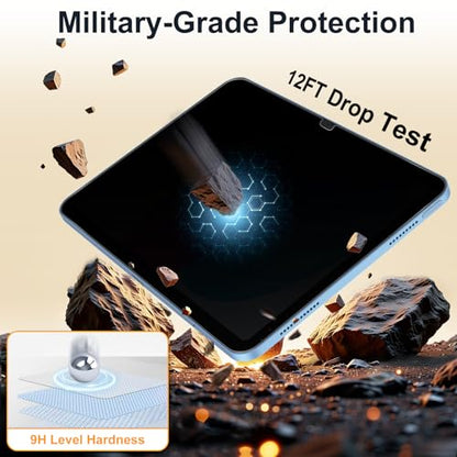 XunyLyee 11 Inches IP10 360° Anti-Spy 9H Tempered Glass Screen Protector